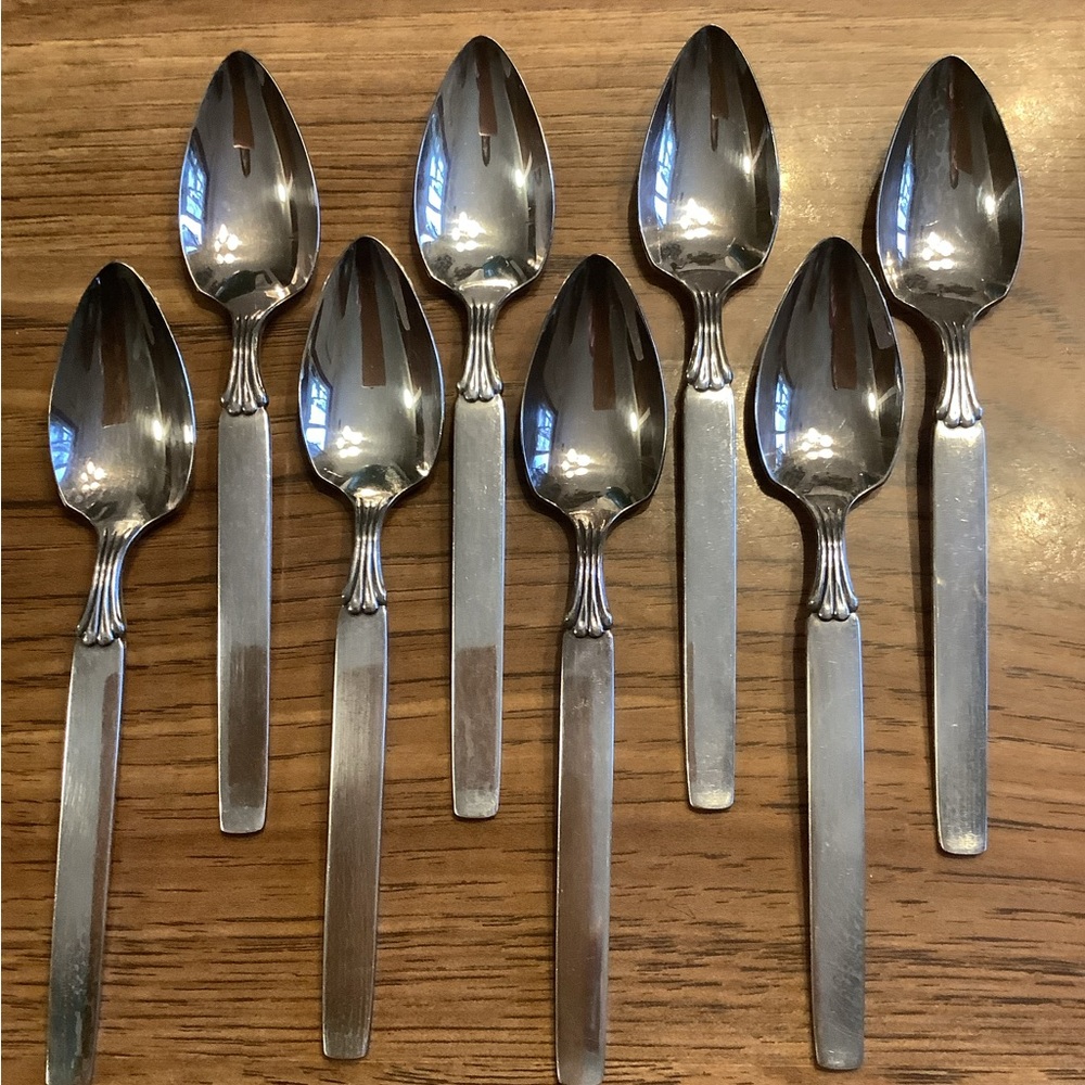 Vintage Oneida Silver-Plated Fruit Spoons
